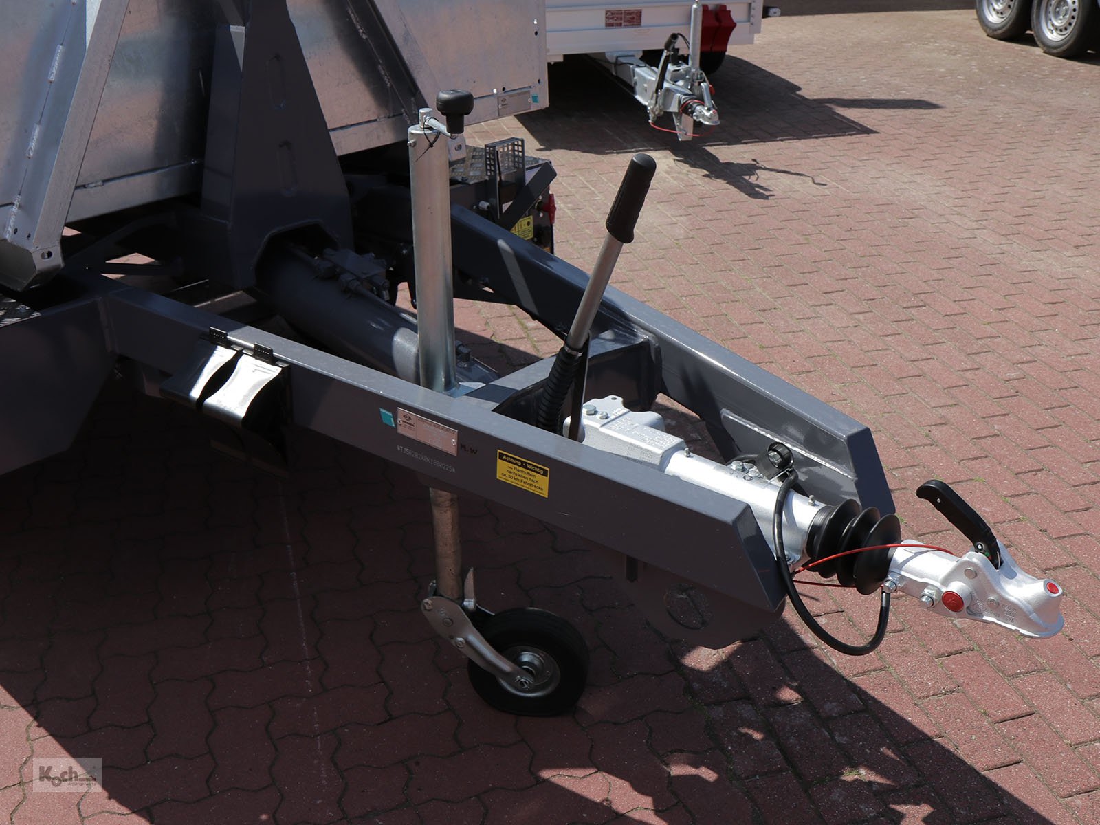 Anhänger del tipo Sonstige KONOS Abroll-Muldenkipper 3,5t|ohne Mulde|Hakengerät (Ki13352125So), Neumaschine In Winsen (Luhe) (Immagine 16)